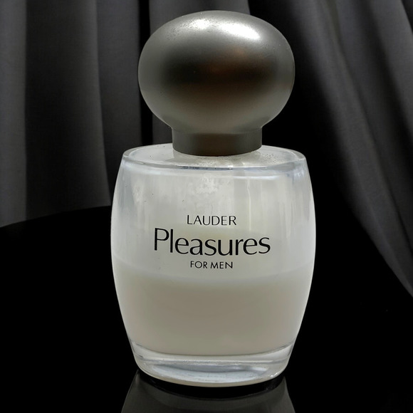 Vintage Estee Lauder Pleasures for Men After Shave Balm 50 mL Glass Bottle READ - Picture 1 of 3